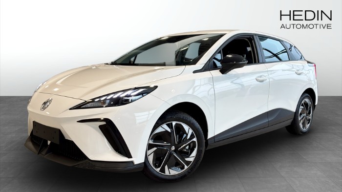 MG4 NE STD 49KWH (BLACK) - DOVER WHITE