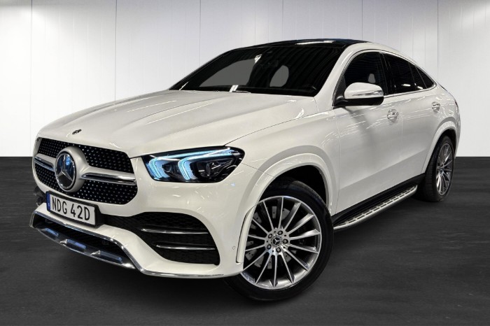 350 DE 4M COUPE 9G | AMG | Burmester | Pano | Drag | 360 |  Minnespaket