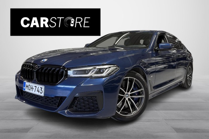 G30 Sedan 540d A xDrive M Sport MHEV // Webasto / HUD / Kamera / Adapt.Led / Suomi-Auto! //