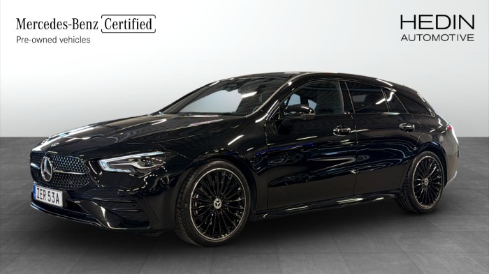 CLA 200 SHOOTING BRAKE 163hk AMG Night Drag Kamera