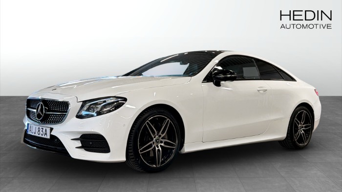E200 Coupé AMG Night Package Burmester Panorama Värmare