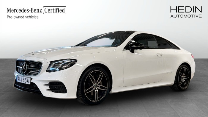 E200 Coupé AMG Night Package Burmester Panorama Värmare