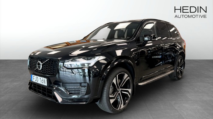 XC90 Recharge T8 R-Design PRO Edition, 7-Sits, B/W, Luftfjädring 22''