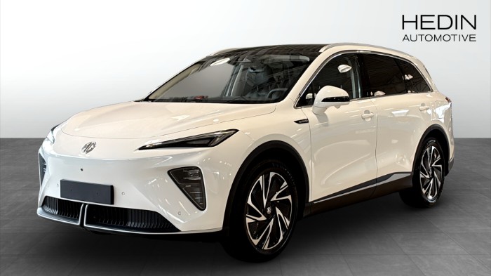 MGS6 EV LUXURY AWD 77KWH (BLACK) - ARCTIC WHITE