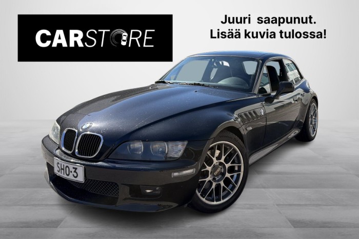 Coupe 3,0 *Harvinainen Z3 Coupe 3.0 litraisella moottorilla ja manuaali vaihteistolla*