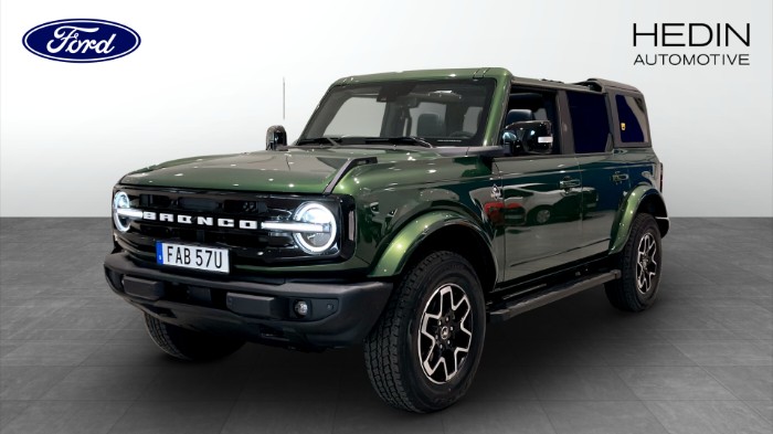 BRONCO U725 24.00 OUTER BANKS 3.0 V6 335HK AWD A10