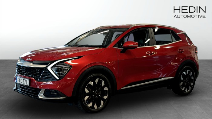 SPORTAGE PHEV SUV AWD 265 hk 360-kamera H&K Drag Rattvärme Navi