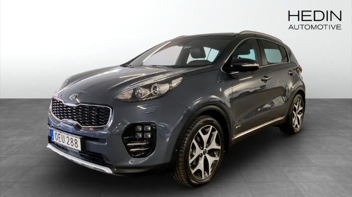 SPORTAGE 2,0 CRDI AUT AWD GT-LINE Backkamera Skinn