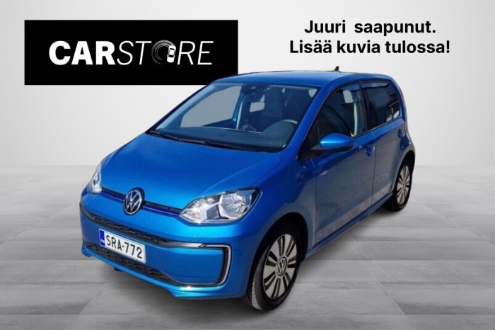 e-up! Style 61 kW automaatti // Peruutuskamera  / Vakkari / Lämm. tuulilasi / Suomi-auto / 1. om /