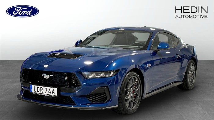 MUSTANG S650 24.00 GT 5.0 AUT GT Fastback V8 446hk Aut