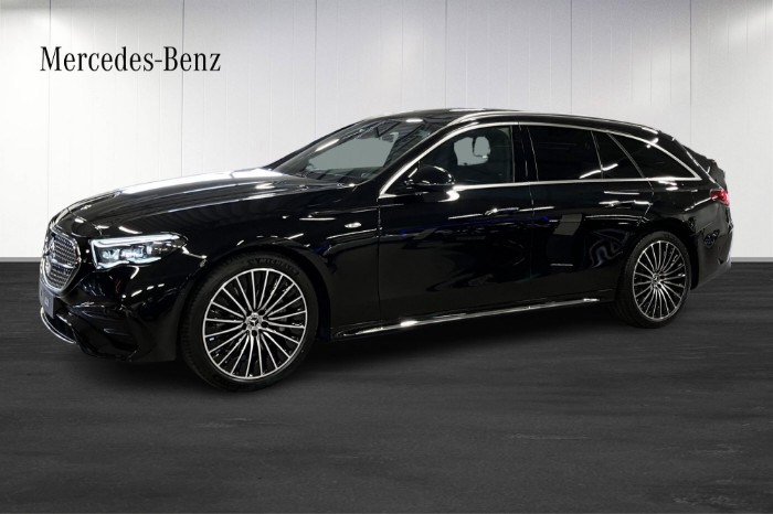 300 e AMG Skinn Drag Pano 360-kamera Ventilerade säten Akustikglas