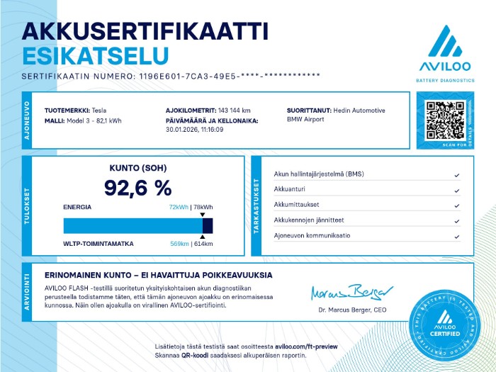 Performance // Lasikatto / Nahkasisusta / Adapt. vakkari / Premium Audio / Lämpöpumppu / 2x alut!