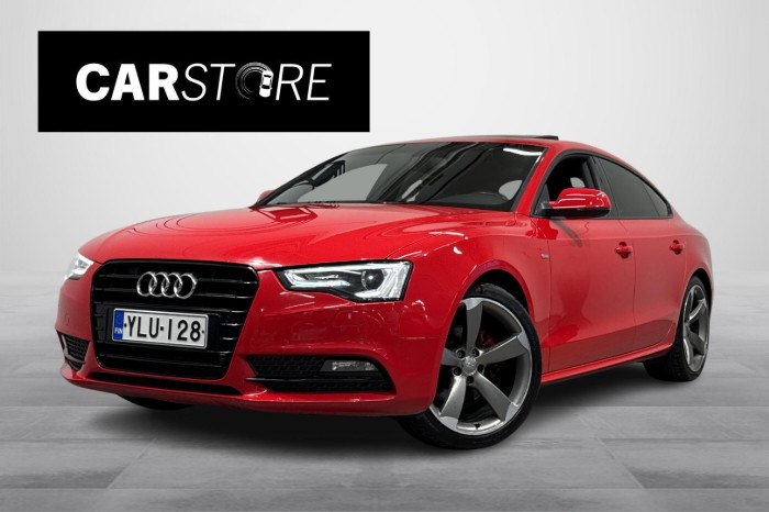 Sportback 1,8 TFSI 125 kW S Line / Myydään Huutokaupat.com / Tuore Leima / Juuri huollettu /