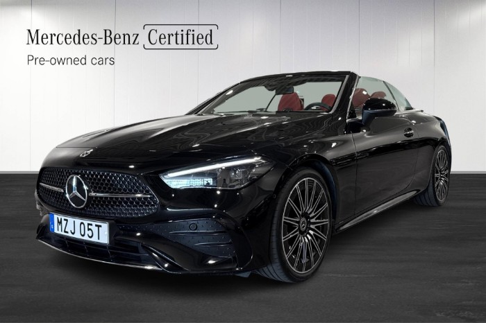 200 Cabriolet / AMG ADVANCED / RÖTT LÄDER OCH SUFFLETT