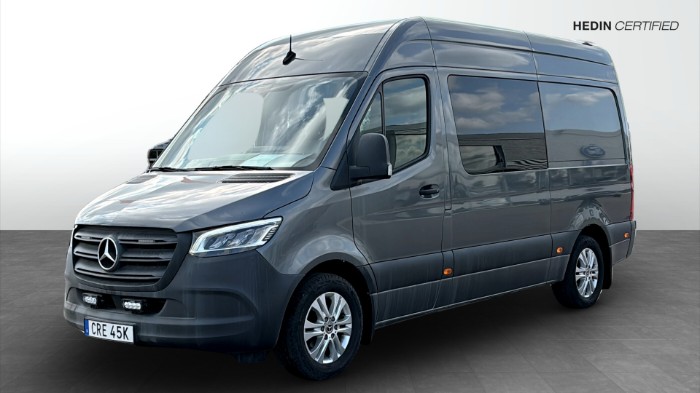 316 CDI 163hk Dubbelhytt Drag 5-sits Värmare
