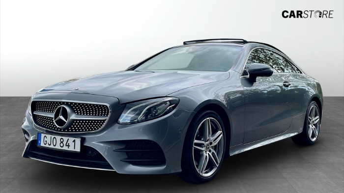 Coupé, 220 D, 194hk, Navi, Helskinn, AMG-Line