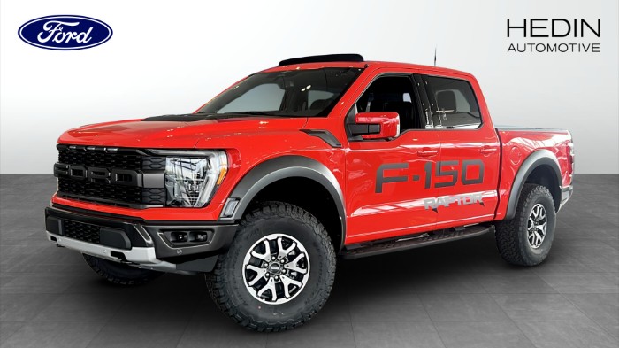 F150 MY23 RAPTOR 4X4 3,5L V6 450HP Raptor SelectShift, 456hk,