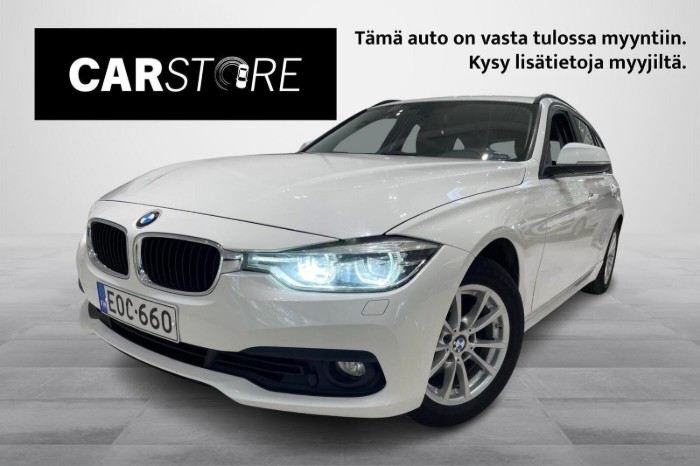 F31 Touring 318i A Business // 2.om Suomiauto / LED / BT-audio / Vakkari / Sähkökontti