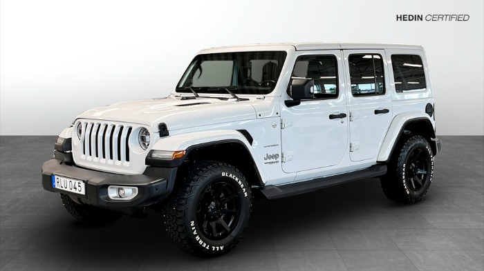 WRANGLER UNLIMITED 2.0 4WD, 272hk, Dragkrok/Backkamera, 2018