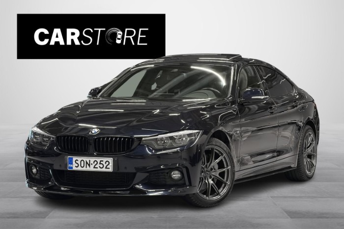 F36 Gran Coupe 440i A xDrive M Sport // Hifi / Vetokoukku / Kattoluukku / Adapt. LED / Muistipenkki!