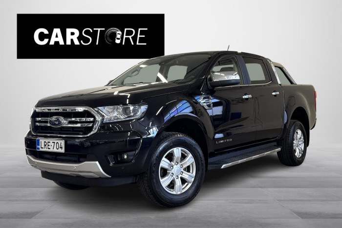Double Cab 2,0 TDCi 213 hp A10 4x4 Limited / 1-OM Suomiauto / Webasto / Keyless / Kamera / Koukku