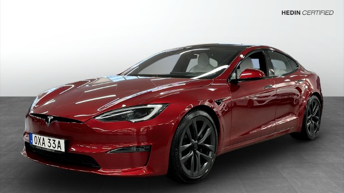Long Range 100kWh AWD /UPPGRADERAD AP/VIT KLÄDSEL/YOKE/