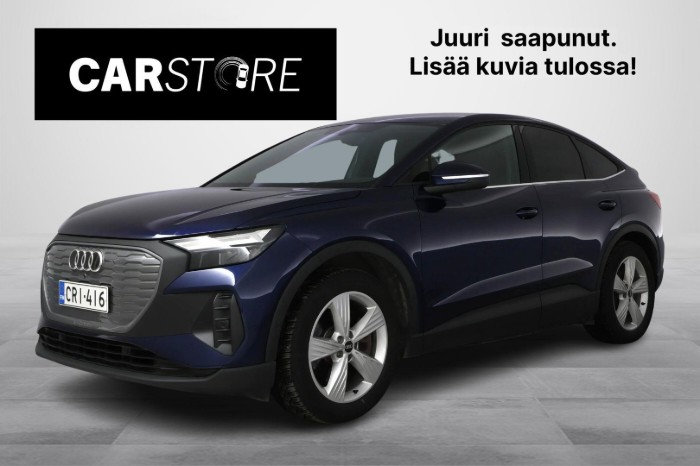 40 e-tron Sportback // Adapt. vakkari / Peruutuskamera / Lämpöpumppu / Sport-istuimet / 1.om!