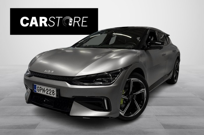 GT AWD 77 kWh 585 hv // Meridian / HUD / Adapt. vakkari / 360° kamera / Dynamic LED / 2x renkaat!