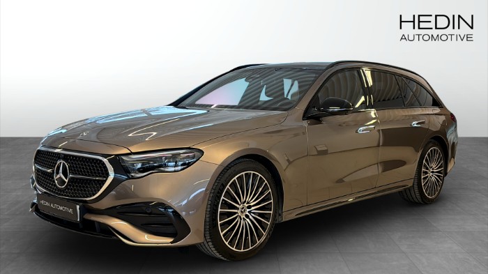 E 300 E AMG Line Dragkrok Panorama