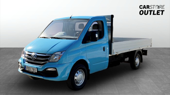 9 Chassis Cab 65 kWh, 204hk|Flak|MOMS|Låg mil|