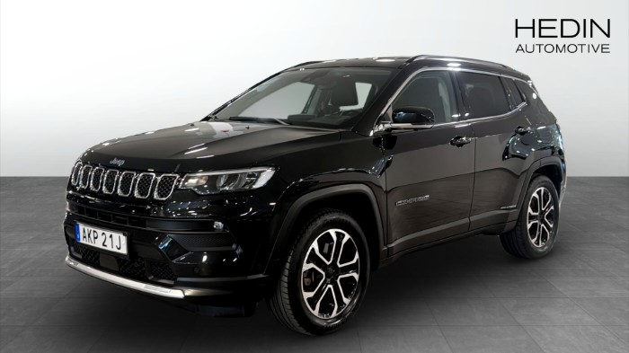 COMPASS LIMITED PHEV 190HP MY21 'EJ MILJÖBONUS'