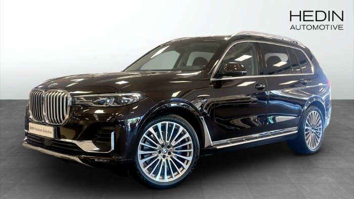 xDrive40d 7-sits, Laser, B&W, Massage, Sky Lounge, Drag, HUD