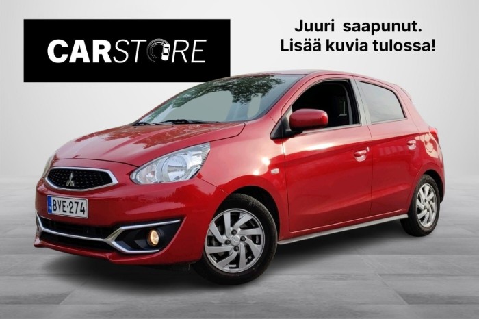 1,2 MIVEC Invite CVT // Vähän ajettu 1-om Suomi auto!! / Vakionopeudensäädin / Ilmastointi /