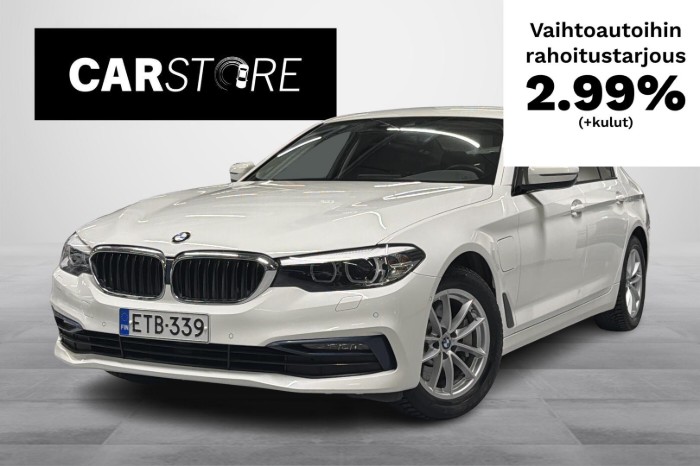 G30 Sedan 530e xDrive A Charged Edition Sport // Sport-Penkit / Kamera / Hifit / Vakkari //